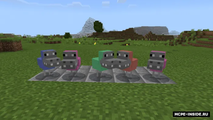 Yirtqich tovuqlar — Minecraft mod, rasm 1