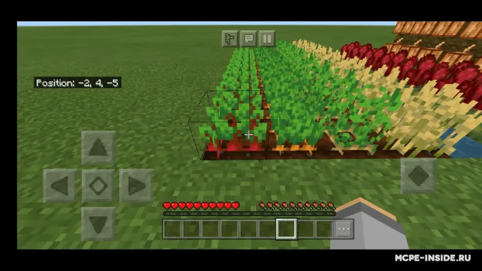 Tez hosil yig'ish — Minecraft mod, rasm 1