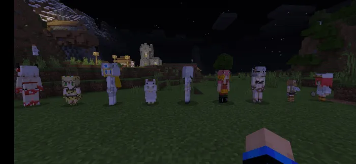 Mob qizlar — Minecraft mod, rasm 1