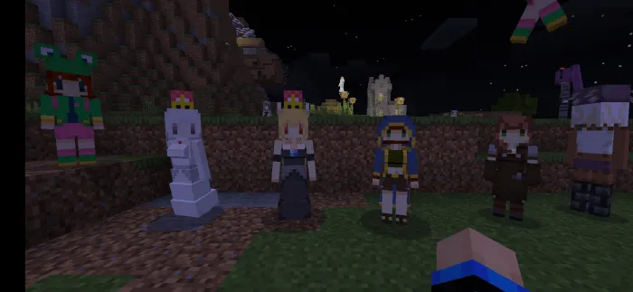 Mob qizlar — Minecraft mod, rasm 3