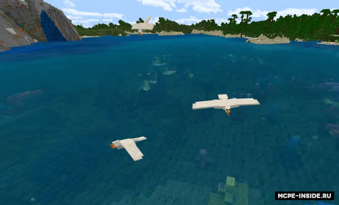 Lochinlar, Qarg'alar va Chaykalar — Minecraft mod, rasm 3