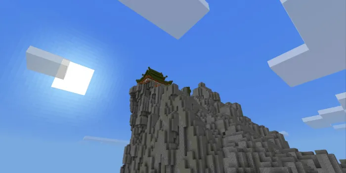 Tog'dagi ibodatxona — Minecraft mod, rasm 2
