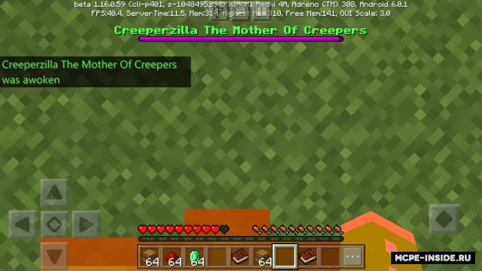Creeperzilla — Minecraft mod, rasm 2