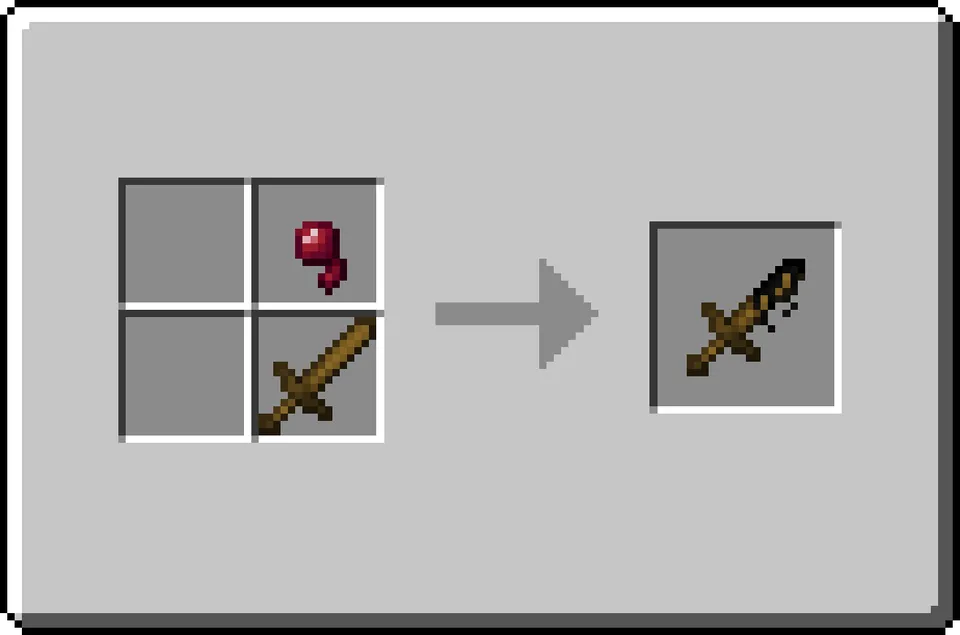 Zaharli qilichlar — Minecraft mod, rasm 4