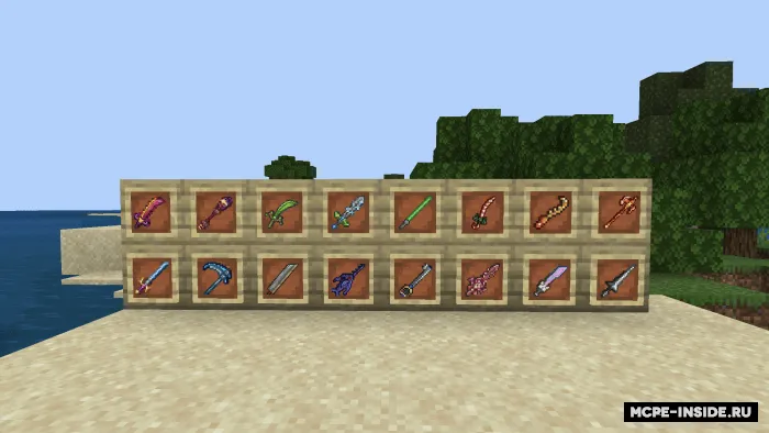 Terraria qurollari — Minecraft mod, rasm 4
