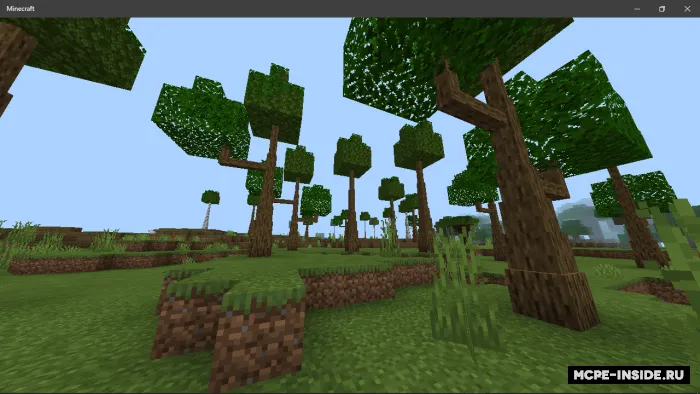 Realistik daraxtlar — Minecraft mod, rasm 2