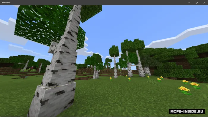 Realistik daraxtlar — Minecraft mod, rasm 4