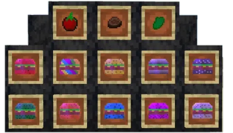 Rangli burgerlar