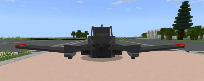 Samolyot Alpha Z1 — Minecraft mod, rasm 1