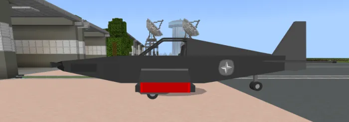 Samolyot Alpha Z1 — Minecraft mod, rasm 2