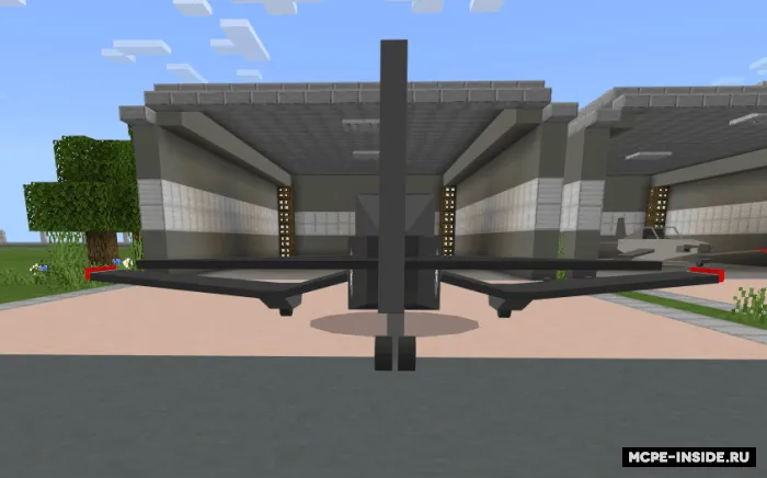 Samolyot Alpha Z1 — Minecraft mod, rasm 3