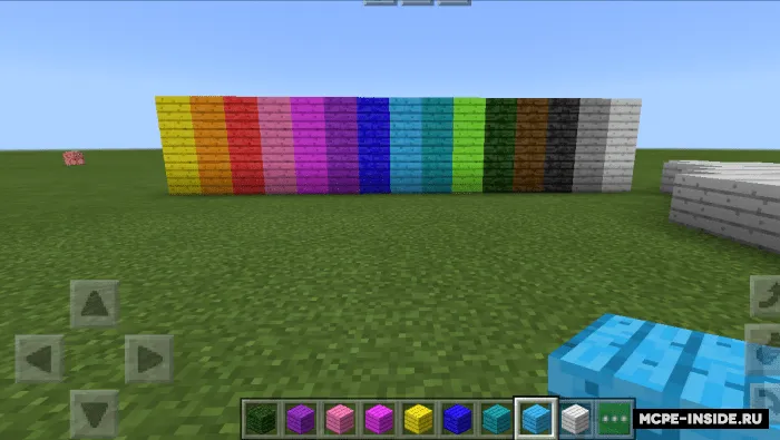 Rangli taxtalar — Minecraft mod, rasm 1
