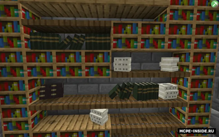 Kitob dekorlari — Minecraft mod, rasm 2