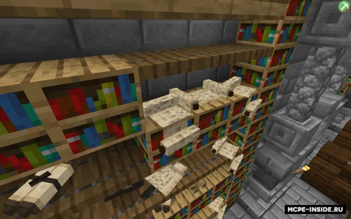 Kitob dekorlari — Minecraft mod, rasm 3