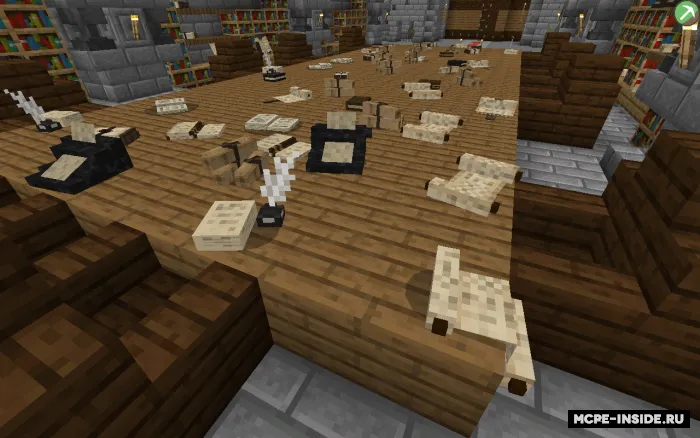 Kitob dekorlari — Minecraft mod, rasm 4