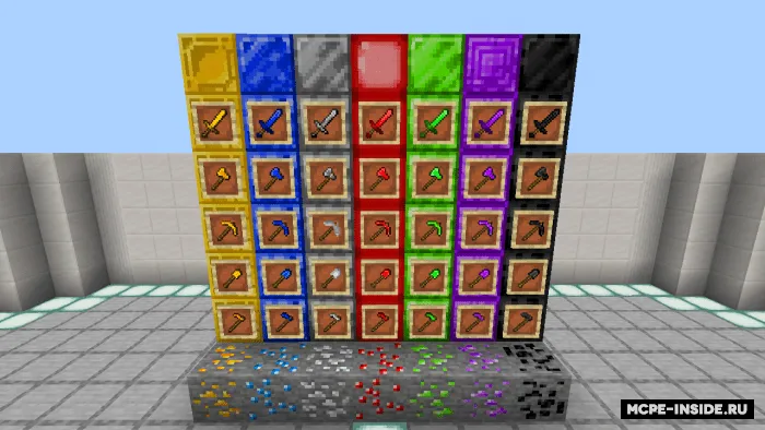 Yangi rudalar — Minecraft mod, rasm 2
