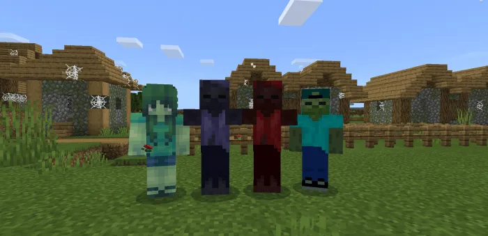 Ko'proq zombilar — Minecraft mod, rasm 3
