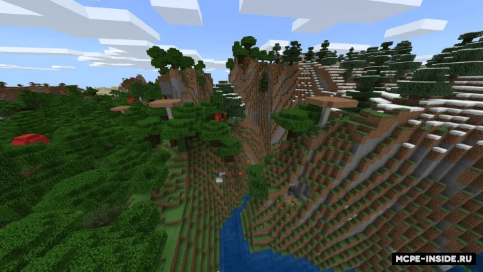 Tog' relyefi — Minecraft mod, rasm 2