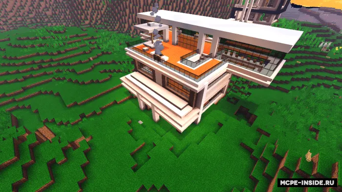 Tezkor uy qurish — Minecraft mod, rasm 1