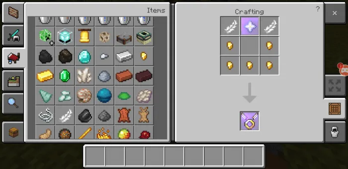 Farishta uzugi — Minecraft mod, rasm 4