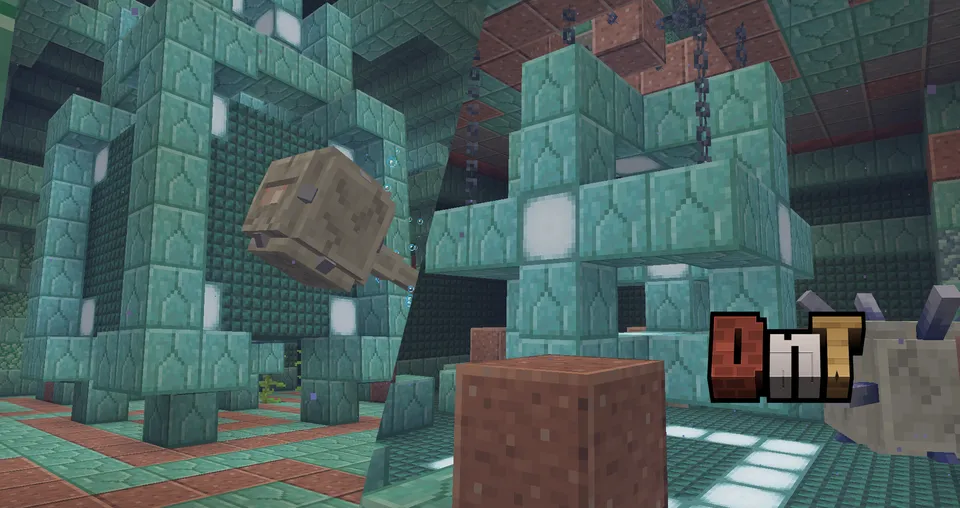 DnT Ocean Monument Replacement — Minecraft mod, rasm 3