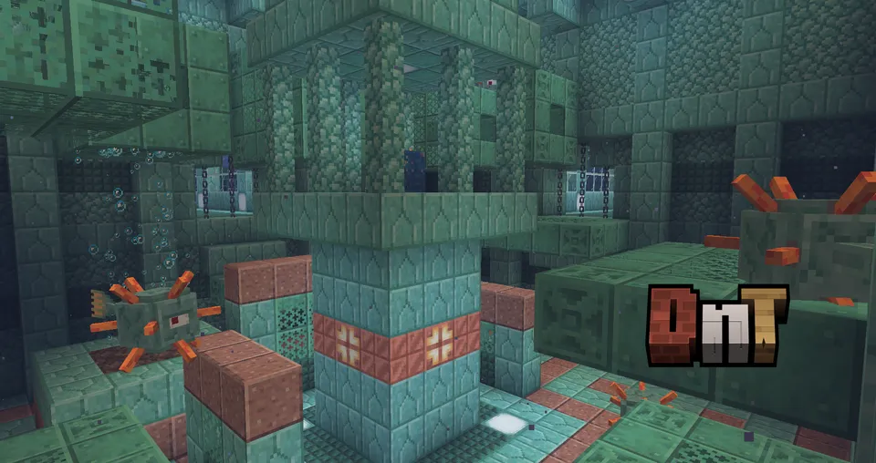 DnT Ocean Monument Replacement — Minecraft mod, rasm 4