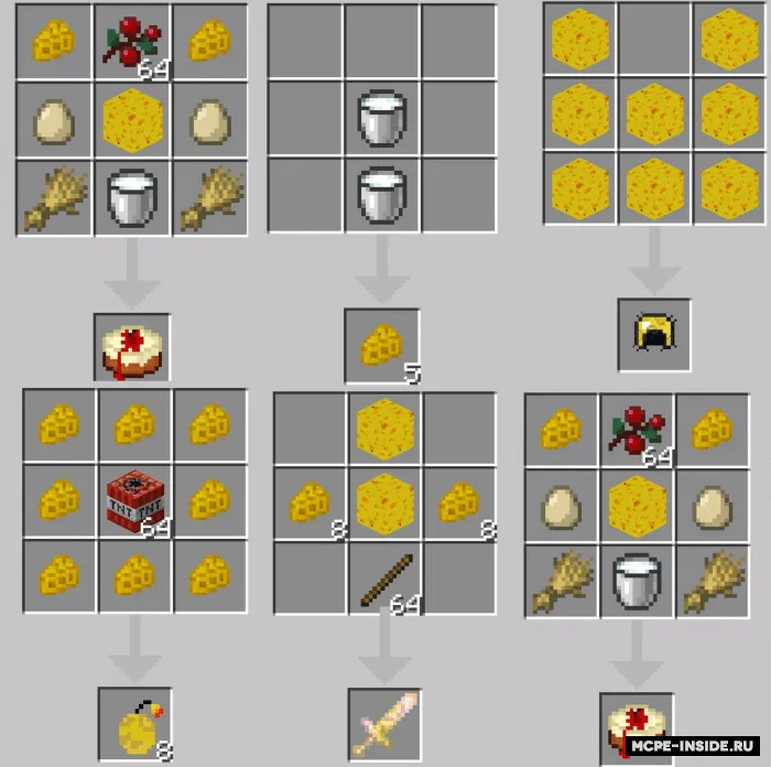 Pishloq yangilanishi — Minecraft mod, rasm 2
