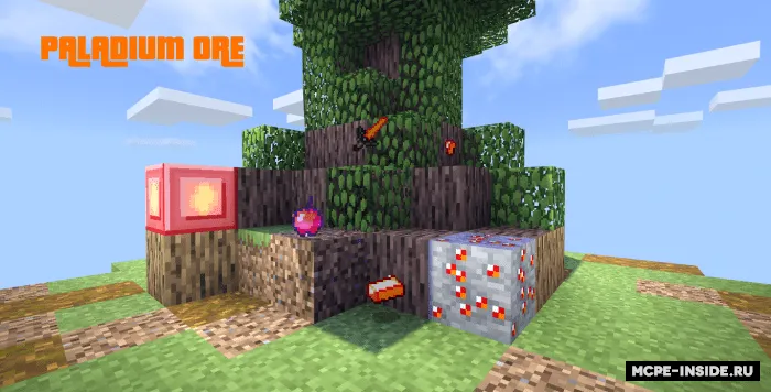 Palladiy rudasi — Minecraft mod, rasm 1