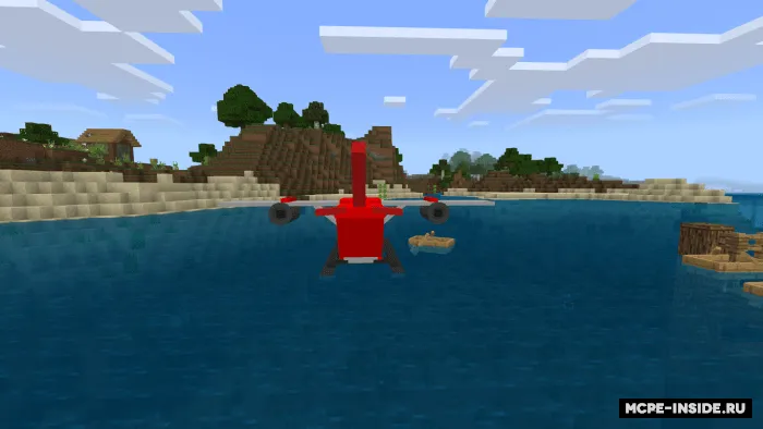 Gidrosamolyot — Minecraft mod, rasm 4