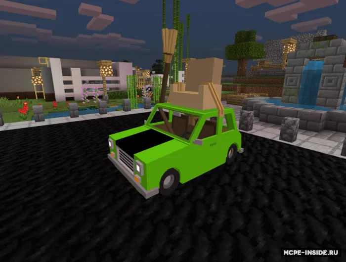 Mister Binning Mini Cooper mashinasi — Minecraft mod, rasm 2