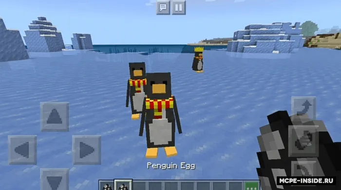 Pingvinlar — Minecraft mod, rasm 1