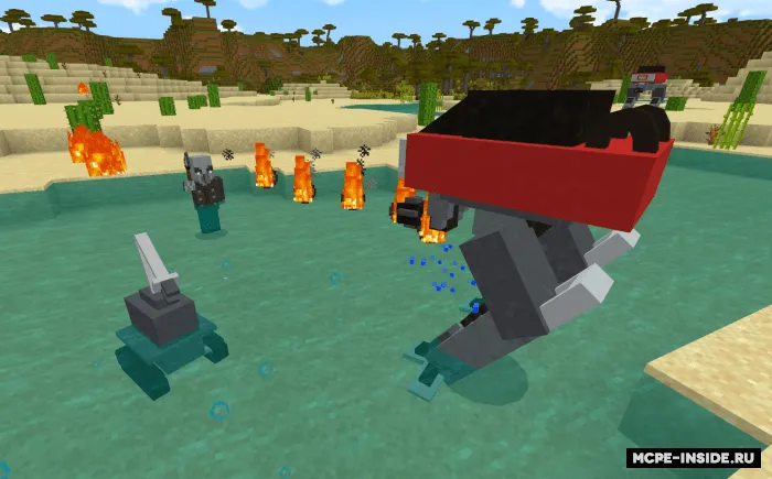 Jangovar robotlar — Minecraft mod, rasm 1