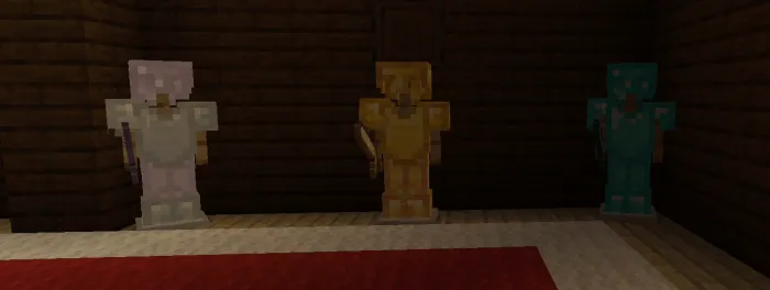 Dushman zirh stendlari — Minecraft mod, rasm 1