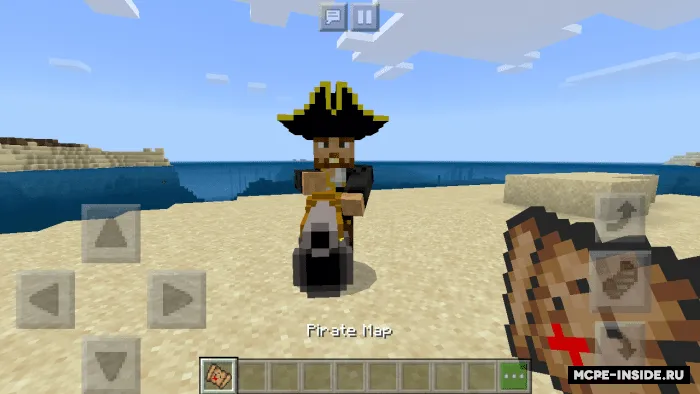 Qaroqchilar sardori bossi — Minecraft mod, rasm 1