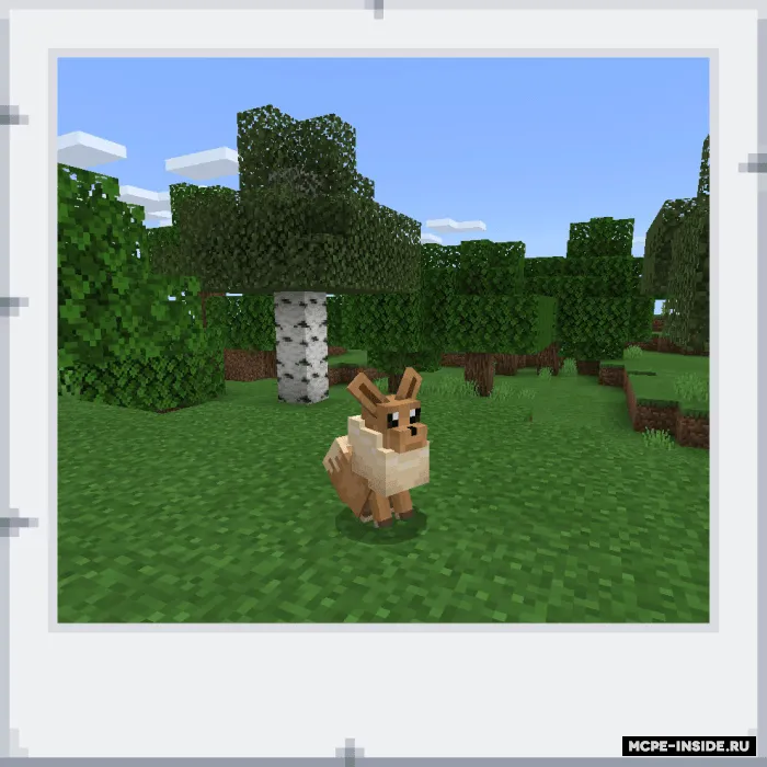 Pikachu va Eevee — Minecraft mod, rasm 2