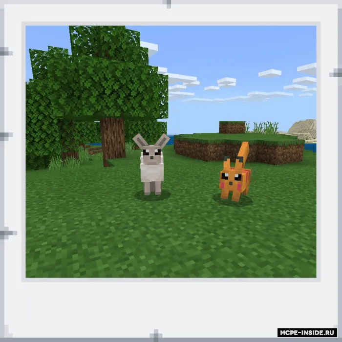 Pikachu va Eevee — Minecraft mod, rasm 3