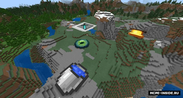 Rangli bloklar — Minecraft mod, rasm 1