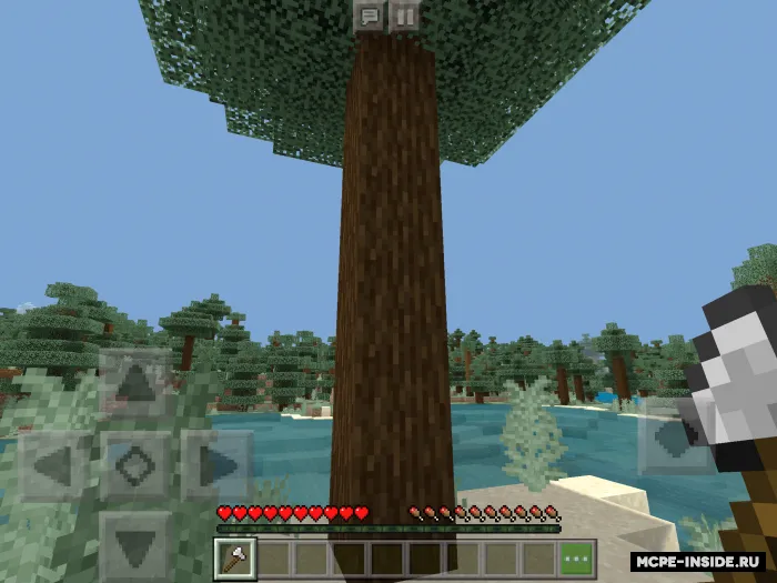 Tezkor daraxt kesish — Minecraft mod, rasm 1