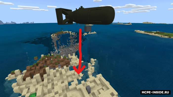 Yadro bombasi — Minecraft mod, rasm 2