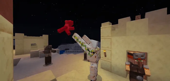 Tamirlanadigan temir golemkalar — Minecraft mod, rasm 1