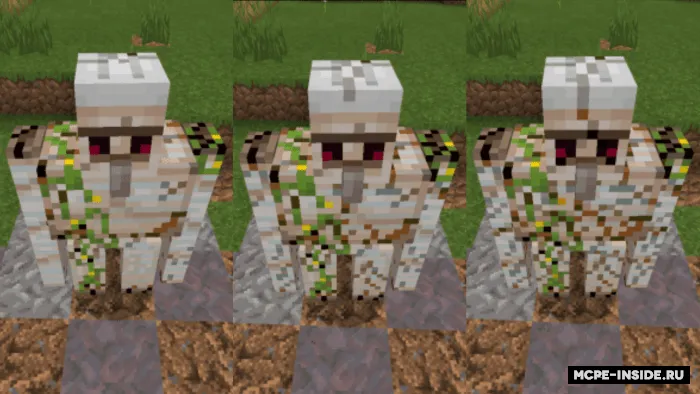 Tamirlanadigan temir golemkalar — Minecraft mod, rasm 2