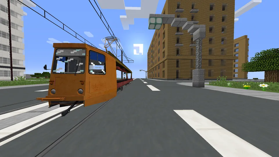 TK-28 xizmat tramvayi — Minecraft mod, rasm 3