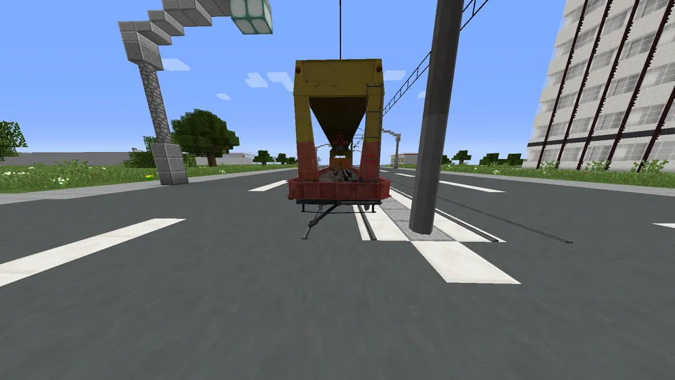 TK-28 xizmat tramvayi — Minecraft mod, rasm 5