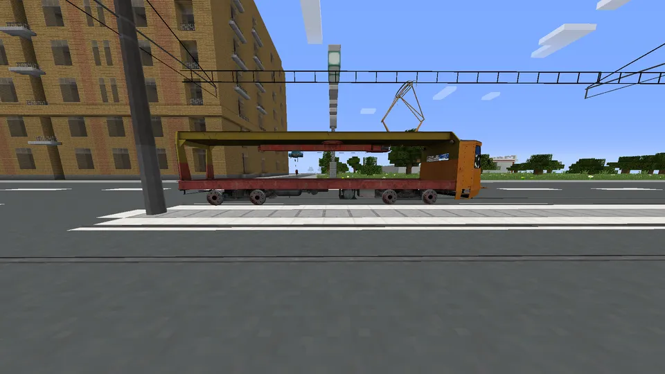 TK-28 xizmat tramvayi — Minecraft mod, rasm 6