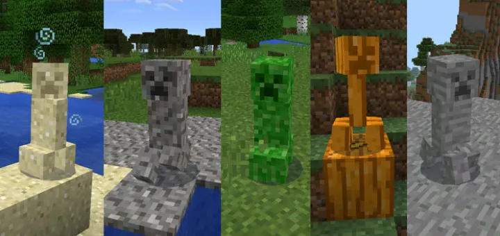 Camouflaged Creeper — Minecraft mod, rasm 2