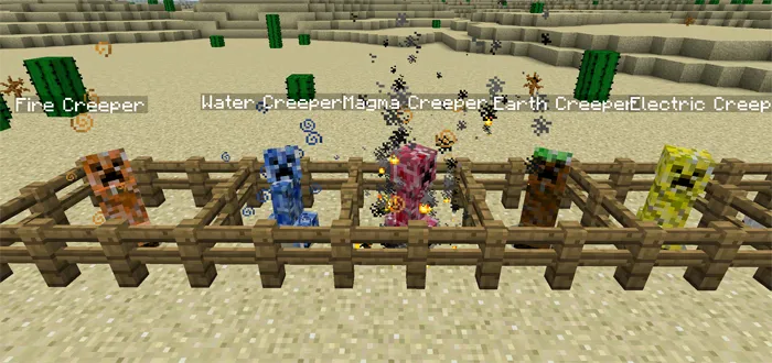 Creepers+ — Minecraft mod, rasm 1