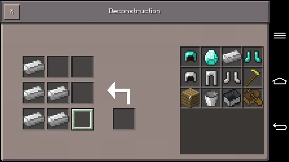Deconstruction Table — Minecraft mod, rasm 4