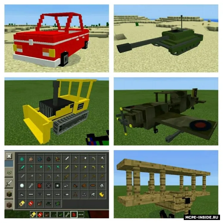 MECH — Minecraft mod, rasm 1