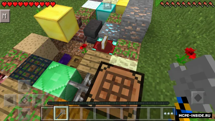 Random Block Wand — Minecraft mod, rasm 1