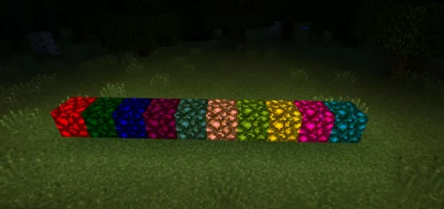 Colored Glowstone — Minecraft mod, rasm 1